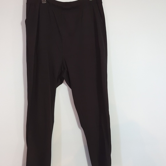 PLUS SIZE Woman Within Black Pants - Picture 1 of 2